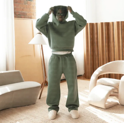 Conjunto de Hoodie / Pantantalones
