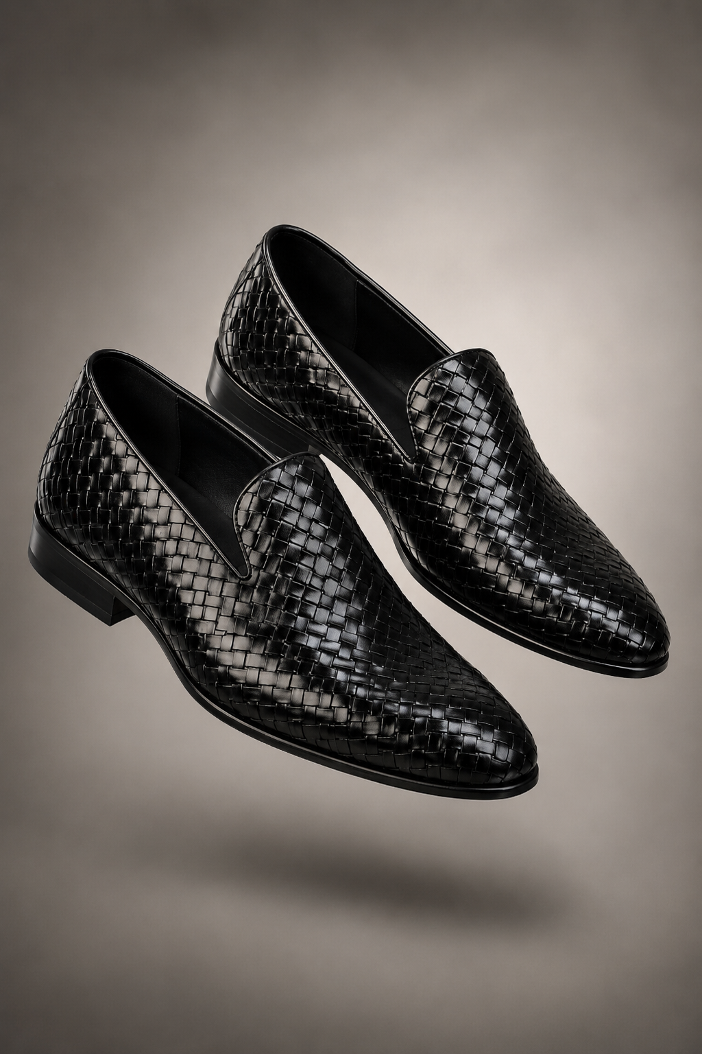 LIORA - Zapatos de cuero trenzado